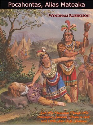 cover image of Pocahontas, Alias Matoaka